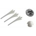 Kit 50 cm Wind Blade & Nose & Flange (With Screw Set)