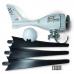 Kit i-500W 12V/24V Wind Turbine & Hybrid Charge Controller