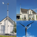 Kit 2000W 24V/48V Windsafe Wind Turbine + Charge Controller (FOR LITHIUM BATTERIES) & Tower