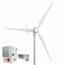 Kit i-2000W 24V/48V Wind Turbine & Charge Controller ( FOR ACID & GEL BATTERIES) Kit i-2000W 24V/48V Wind Turbine & Charge Controller ( FOR ACID & GEL BATTERIES)